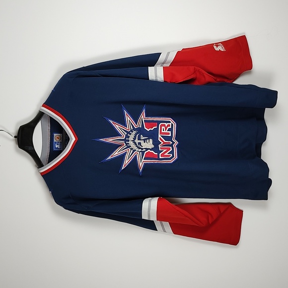 STARTER Other - RARE Y2K NY Rangers NHL Lady Liberty 3rd/Alternative Jersey Size Large